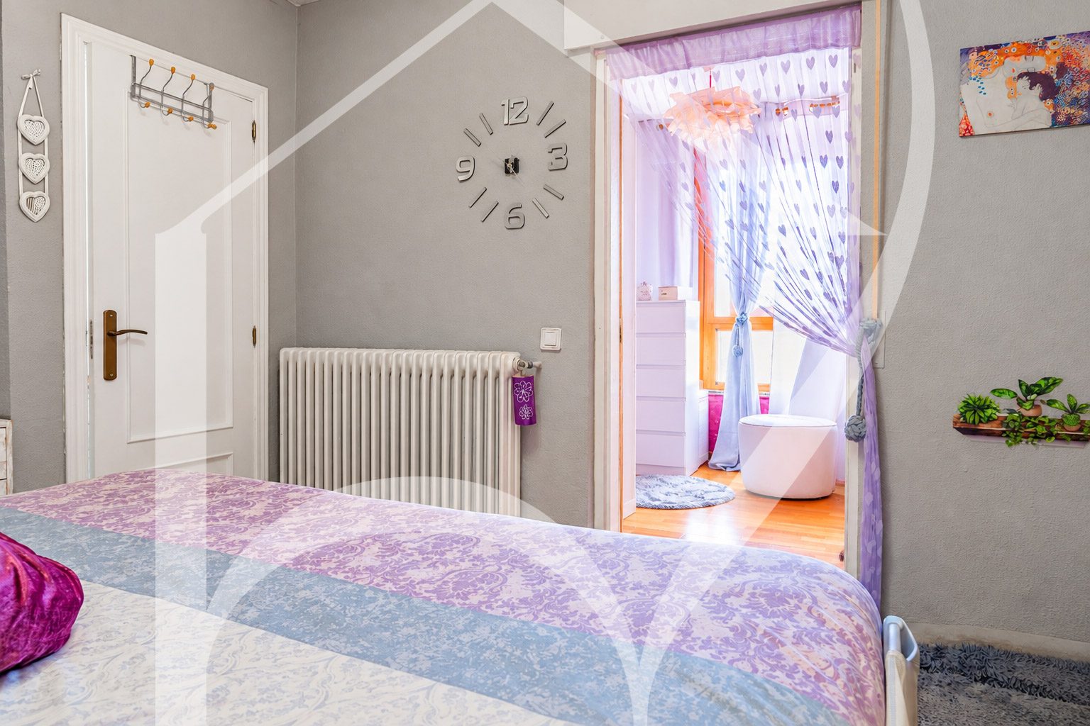 Dormitorio, zona de estar