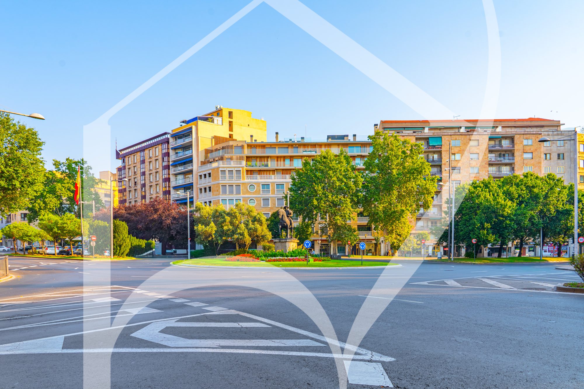 Vista de la calle, entorno próximo a Plaza España