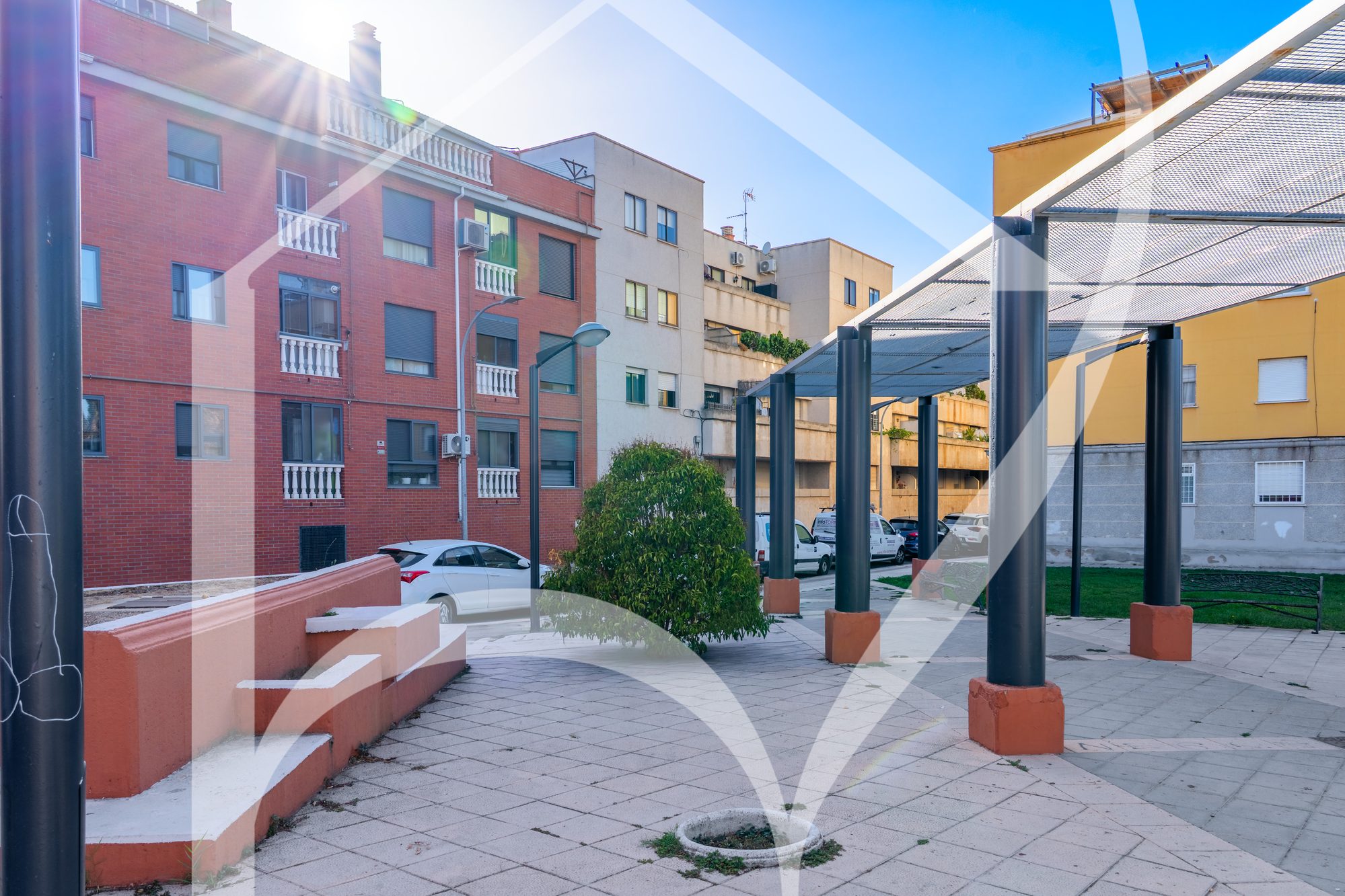 Zona exterior del edificio